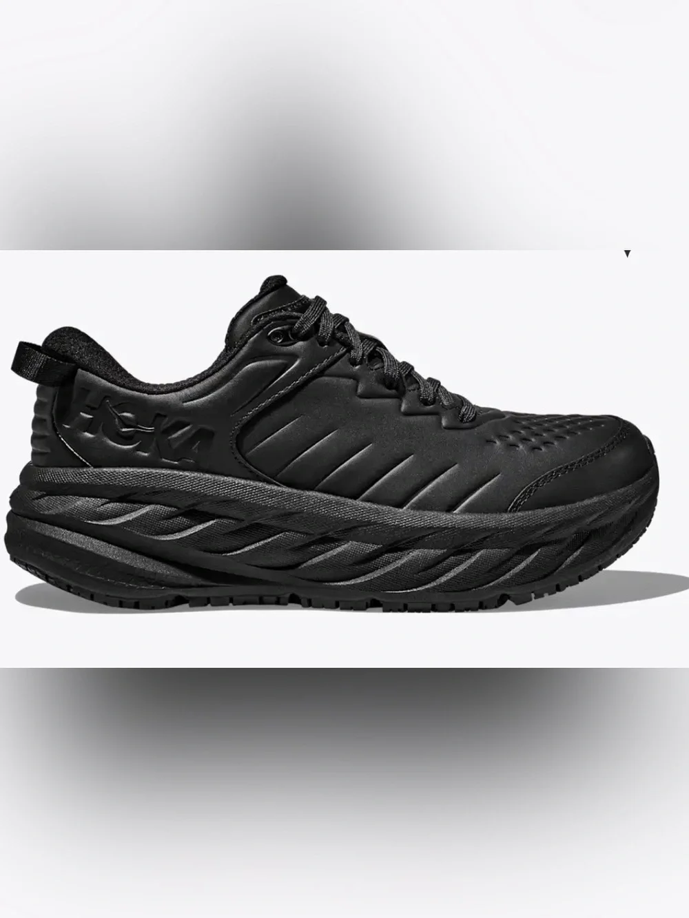 MEN'S HOKA BONDI SR SLIP-RESISTANT SNEAKERS sz 10